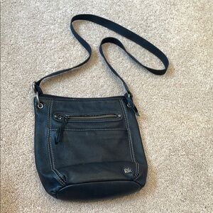 Black Crossbody Bag with Adjustable Straps